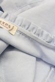 画像7: axes femme / 袖刺繍チャイナ釦シャツワンピース M サックス T-25-12-18-022-AX-OP-SA-ZT (7)