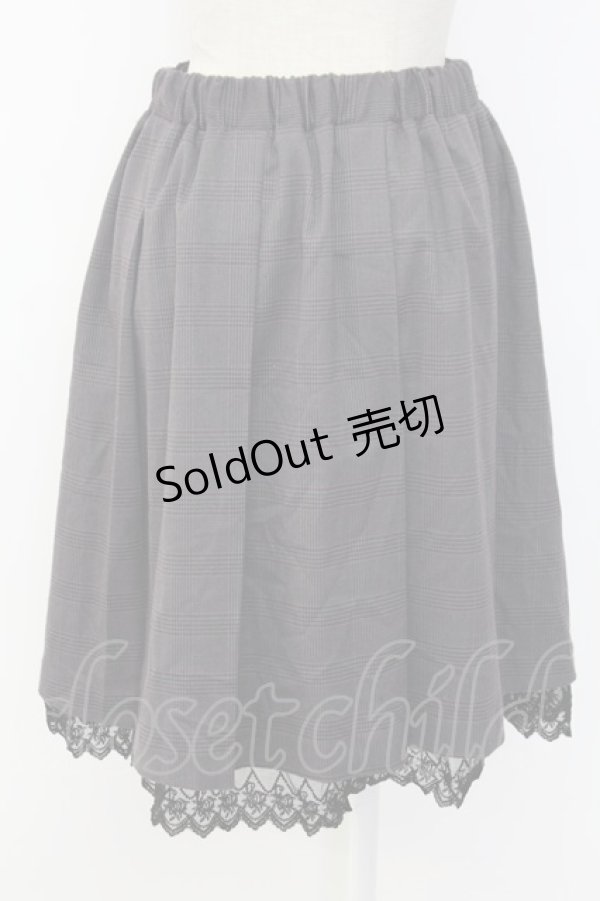 画像2: axes femme / プリーツミドルスカート M グレー T-25-12-18-033-AX-SK-SA-ZT (2)