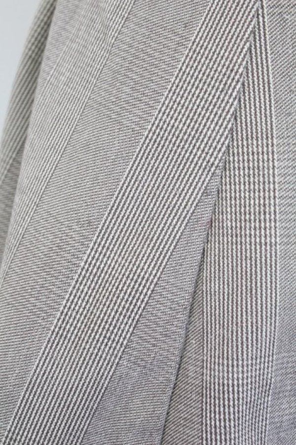 画像4: Ank Rouge / グレンチェック&ポケットスカート  ブラウン T-25-12-18-038-CA-SK-SA-ZT (4)