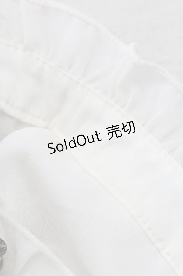 画像8: axes femme POETIQUE / ベロアリボンハイネック長袖ブラウス  アイボリーＸボルドー T-25-12-18-009-AX-JA-SA-ZT390 (8)