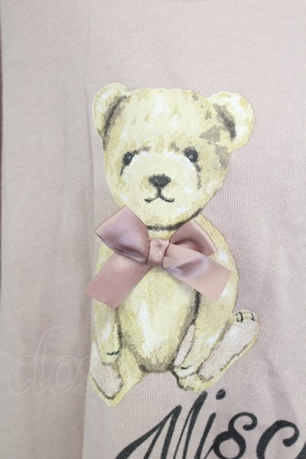 画像4: Ank Rouge / ギンガムチェックセーラー襟ダブルBEARカットワンピース  ピンクＸ T-25-12-18-017-CA-OP-SA-ZT (4)