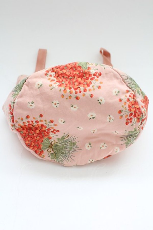 画像3: BABY PINK HOUSE / 苺ブーケptバケツバッグ  ピンク T-25-12-19-035-0-BG-SA-ZT (3)
