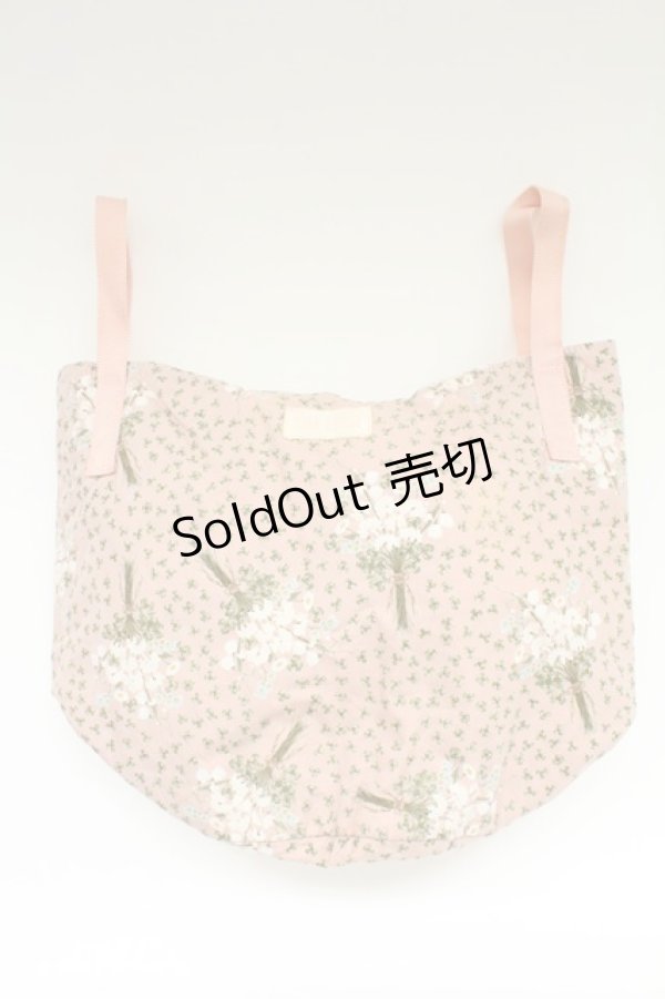 画像1: PINK HOUSE / クローバーptバケツバッグ  ピンク T-25-12-19-036-LO-BG-SA-ZT (1)