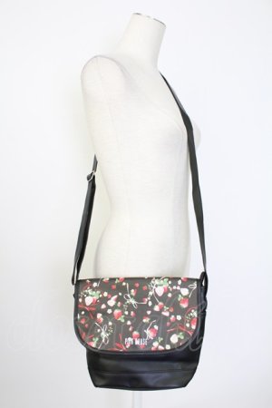 画像: PINK HOUSE / Shoulder Bag Book  黒Ｘ赤Ｘ白 T-25-12-19-042-LO-BG-SA-ZT