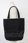 画像2: metamorphose / いちごptトートバッグ  ブラック T-25-12-19-044-ME-BG-SA-ZT (2)