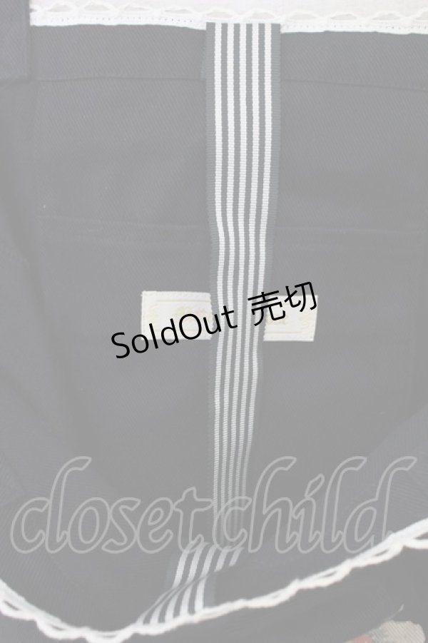 画像3: metamorphose / いちごptトートバッグ  ブラック T-25-12-19-044-ME-BG-SA-ZT (3)