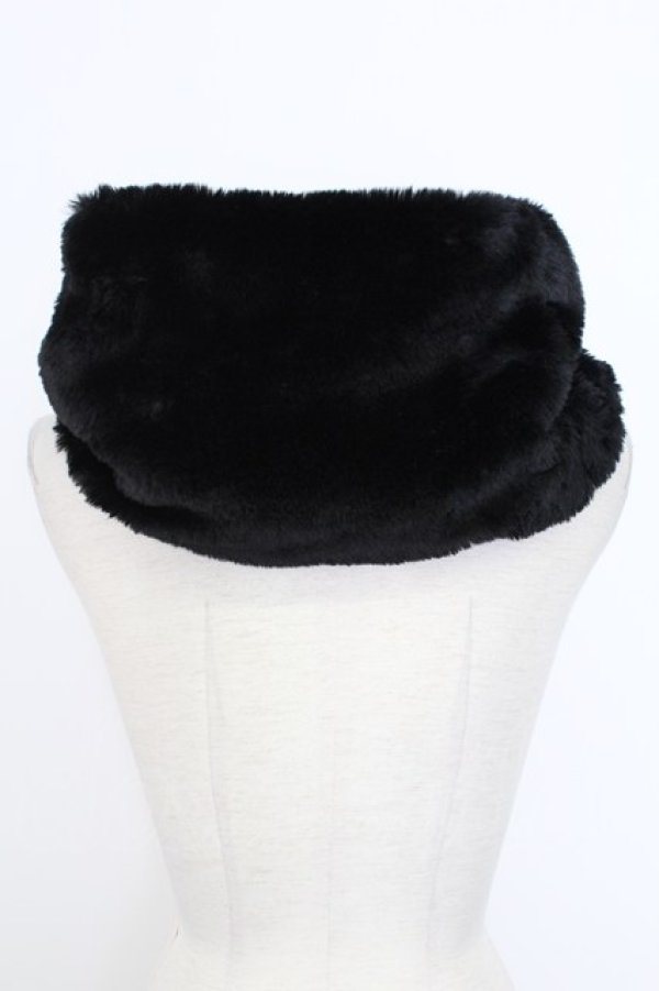 画像2: KRY CLOTHING / ファースヌード  黒Ｘ白 T-25-12-19-045-EL-ZA-SA-ZT (2)