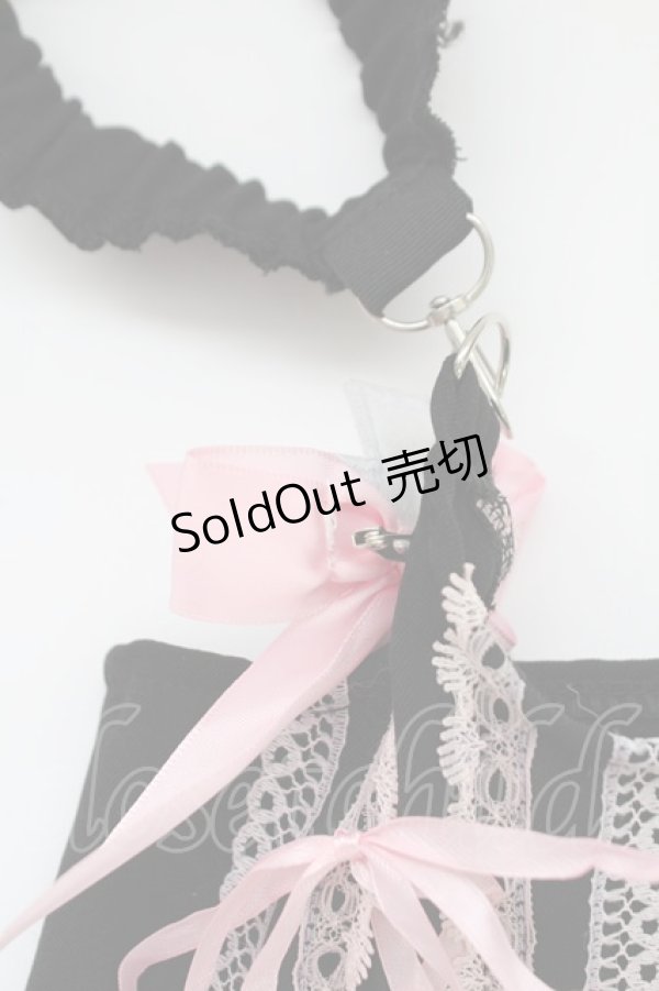 画像3: ACDC RAG / おてあてレッグウォーマー  黒Ｘピンク T-25-12-19-046-PU-ZA-SA-ZT485 (3)