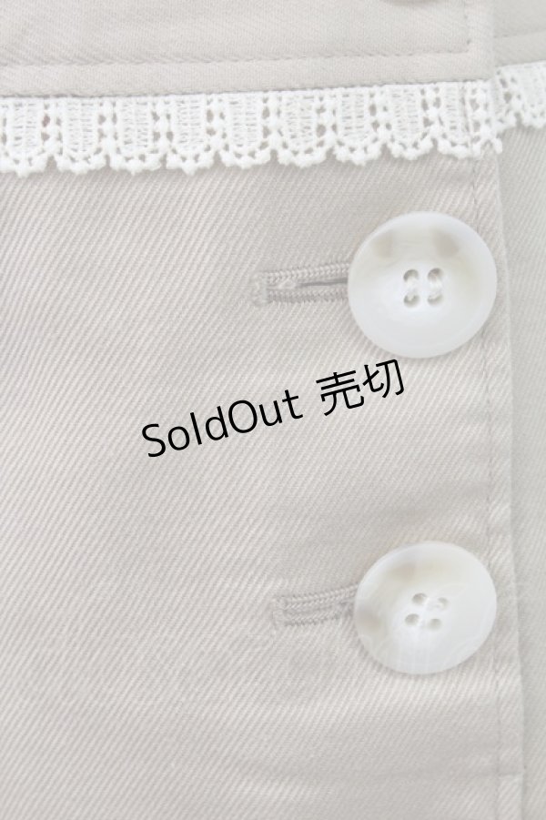 画像3: Emily Temple cute / リボンアップリケスカート ブラウン  T-25-12-19-005-ET-SK-SA-ZT (3)