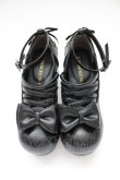画像2: ATELIER PIERROT / Allure Lace-Up Pumps L 黒 T-25-12-19-051-EL-SH-SA-ZT (2)
