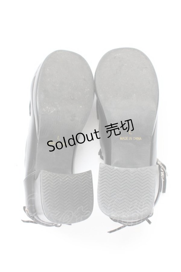 画像5: ATELIER PIERROT / Allure Lace-Up Pumps L 黒 T-25-12-19-051-EL-SH-SA-ZT (5)