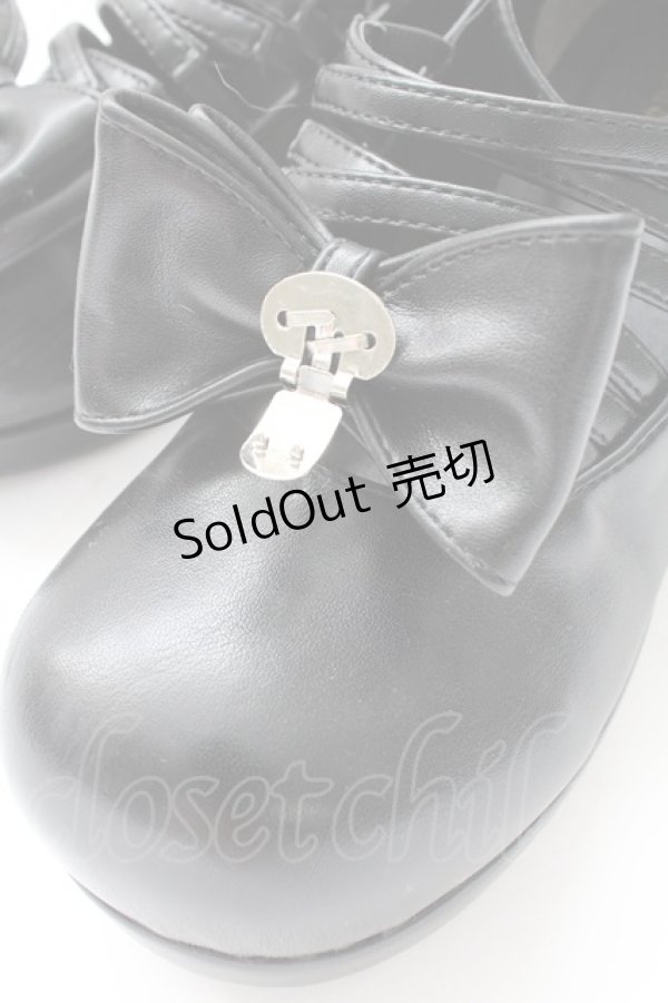 画像6: ATELIER PIERROT / Allure Lace-Up Pumps L 黒 T-25-12-19-051-EL-SH-SA-ZT (6)