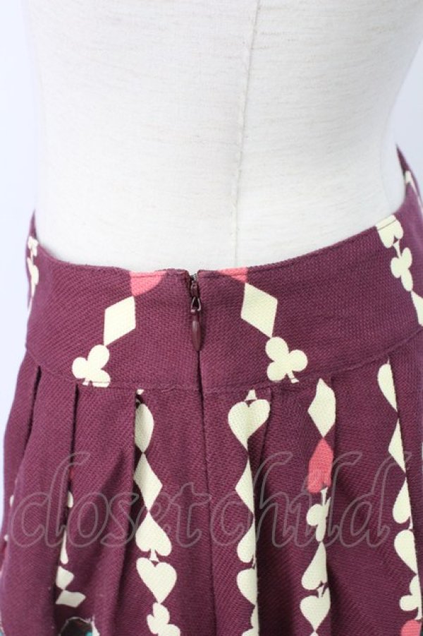 画像3: Emily Temple cute / パピープリントスカート  パープル T-25-12-19-011-ET-SK-SA-ZT (3)