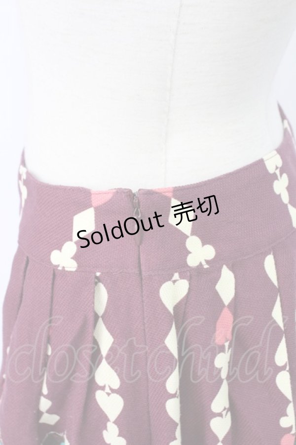 画像3: Emily Temple cute / パピープリントスカート  パープル T-25-12-19-011-ET-SK-SA-ZT527 (3)