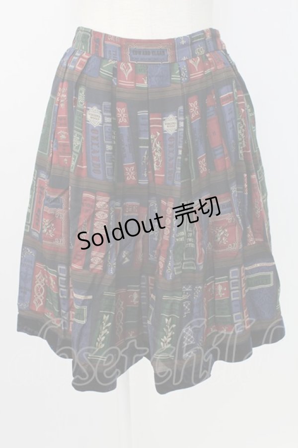 画像1: Jane Marple / Jane's bookcaseドレススカート  ネイビー T-25-12-19-012-JM-SK-SA-ZT (1)