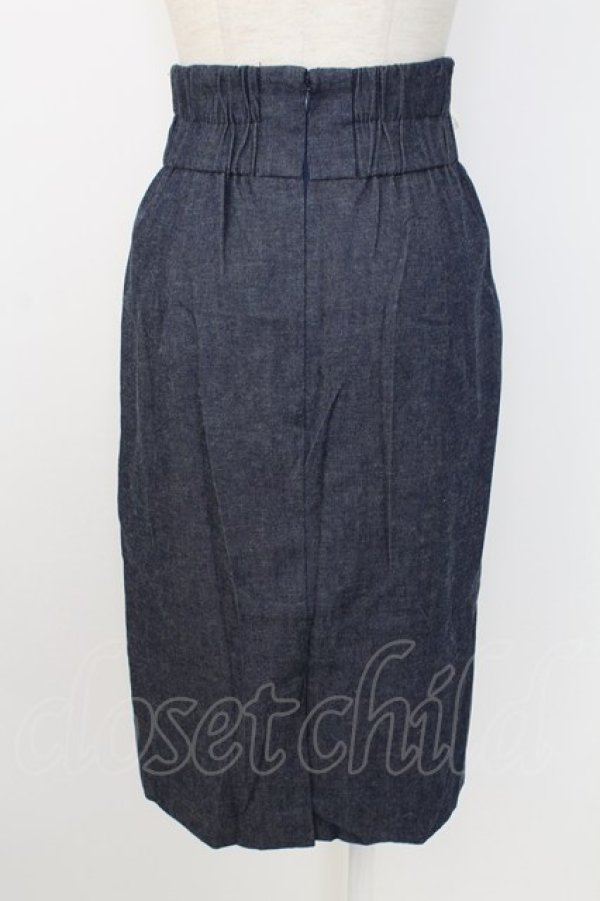 画像2: MILK / レースアップタイトスカート  デニム T-25-12-19-013-ML-SK-SA-ZT (2)