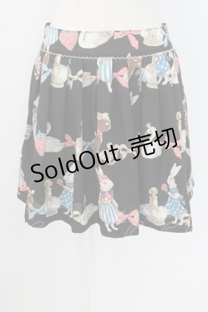 画像: Emily Temple cute / アンティークジュエリースカート  黒 T-25-12-19-016-ET-SK-SA-ZT