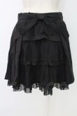 画像2: Emily Temple cute / リボン段スカート  ブラック T-25-12-19-019-ET-SK-SA-ZT (2)