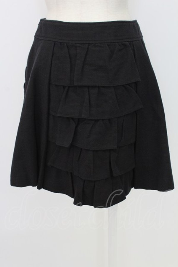 画像2: Emily Temple cute / サイドポケットプリーツスカート  黒 T-25-12-19-020-ET-SK-SA-ZT (2)