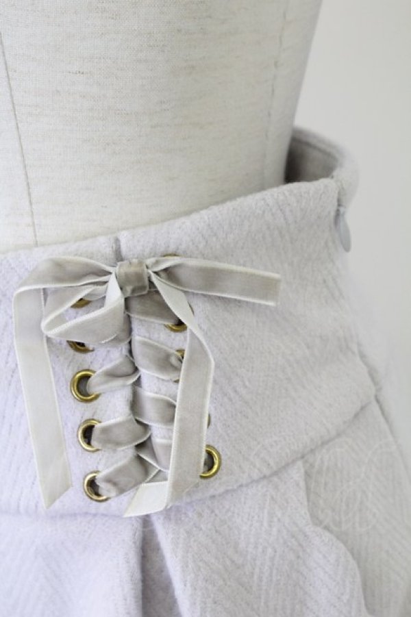 画像3: LIZ LISA / 裾ファーショートパンツ  グレー T-25-12-19-026-LO-PA-SA-ZT (3)