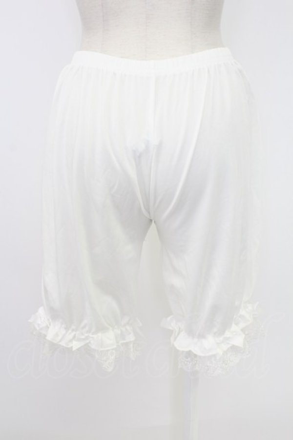 画像2: m petit by misako / AM3ブキモウドロワーズ M〜L 白 T-25-12-19-029-LO-PA-SA-ZT (2)