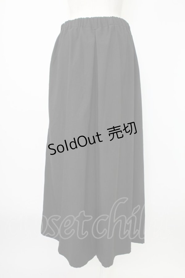 画像2: Spider Lily / チャイナパンツ  黒ｘ白 T-25-12-19-032-0-PA-SA-ZT528 (2)