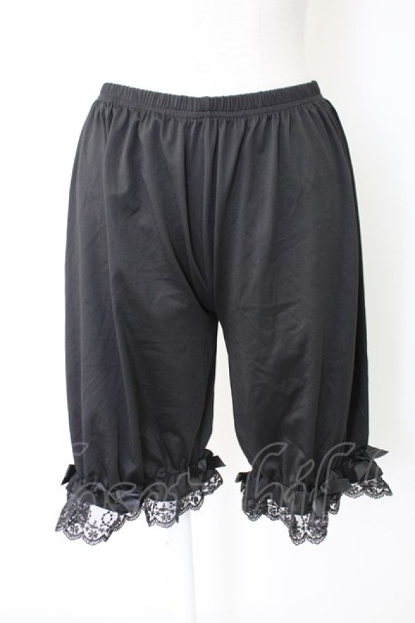 画像1: m petit by misako / AM3ブキモウドロワーズ M〜L 黒 T-25-12-19-033-LO-PA-SA-ZT (1)