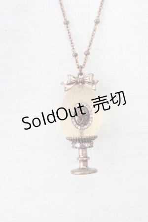 画像: axes femme / ローズカメオ風モチーフネックレス  ピンクゴールド T-25-12-21-042-AX-AC-SA-ZT