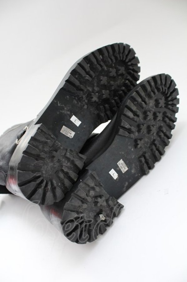 画像5: MILK / エンジニアブーツ L ブラック T-25-12-21-049-ML-SH-SA-ZT (5)