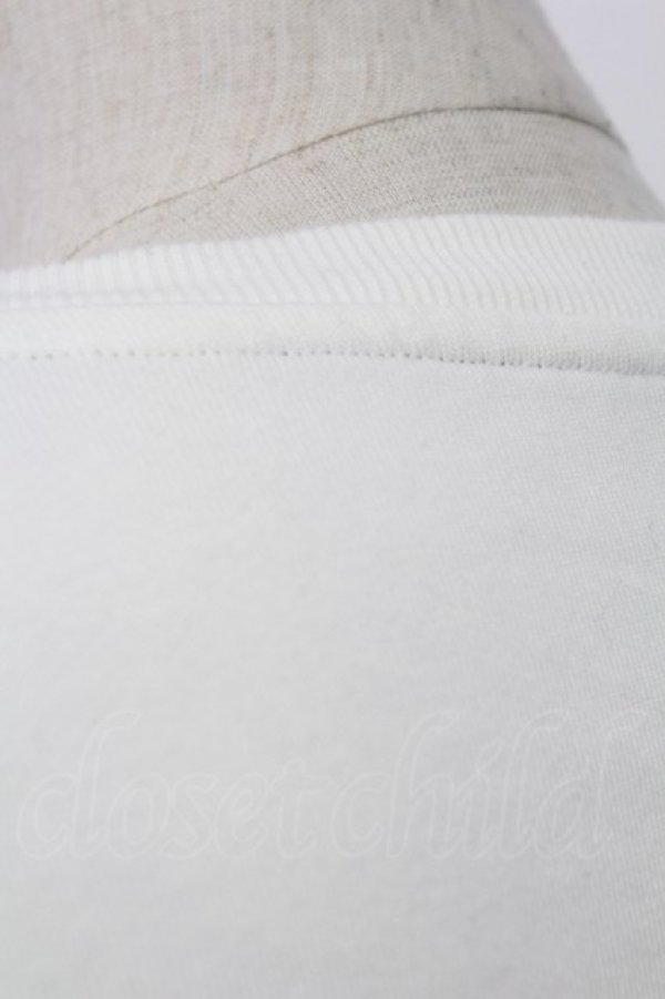 画像3: Candy Stripper / BETWEEN ME AND YOU SWEAT ONE-PIECE ワンピース  白Ｘ黒 T-25-12-21-002-PU-TO-SA-ZT (3)