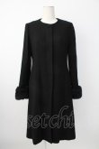 画像3: Jane Marple / ケープ付きコート  黒 T-25-12-21-029-JM-CO-SA-ZT (3)