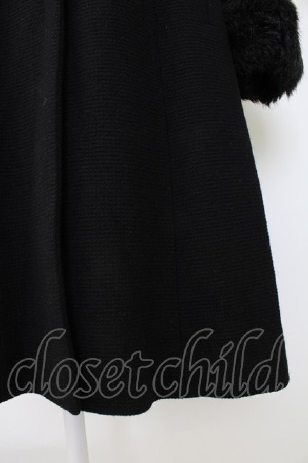 画像5: Jane Marple / ケープ付きコート  黒 T-25-12-21-029-JM-CO-SA-ZT (5)