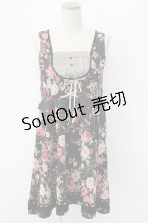 画像: axes femme / ジャンドレレイヤード風チュニック M クロ T-25-12-22-023-AX-OP-SA-ZT530