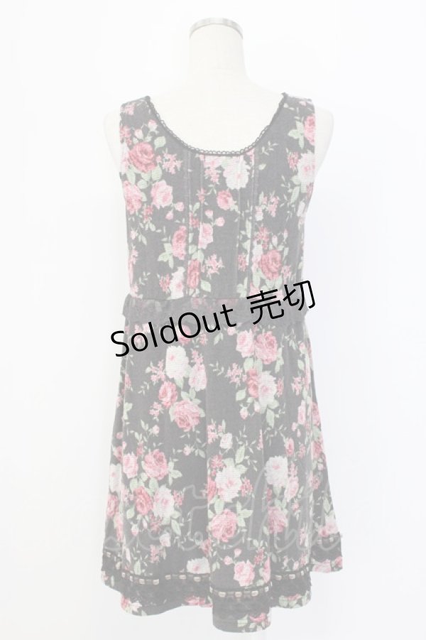 画像2: axes femme / ジャンドレレイヤード風チュニック M クロ T-25-12-22-023-AX-OP-SA-ZT530 (2)