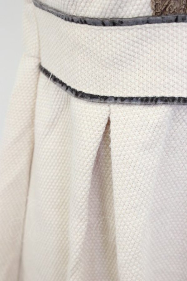 画像4: axes femme / ファーｘツイードレトロワンピース  ピンクＸブラウン T-25-12-22-029-AX-OP-SA-ZT (4)