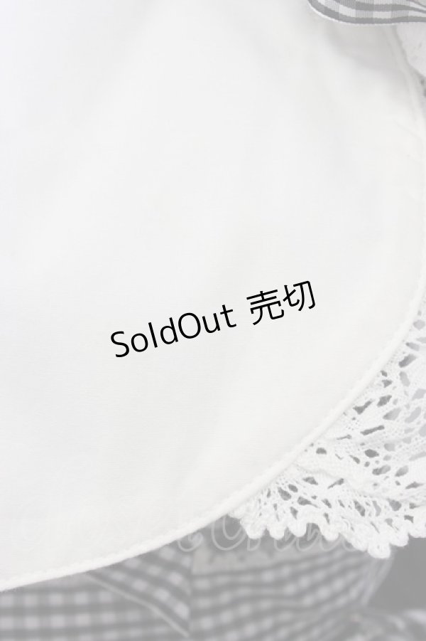 画像6: BABY,THE STARS SHINE BRIGHT / うさくみゃちゃんのLovely Cafeジャンパースカート  黒Ｘ白 T-25-12-22-030-BA-OP-SA-ZT (6)