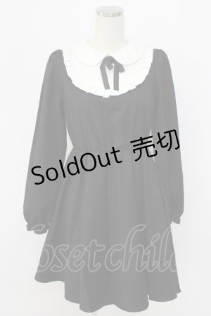 画像: Honey Cinnamon / 2022年福袋ワンピース  黒Ｘ白 T-25-12-22-031-LO-OP-SA-ZT530