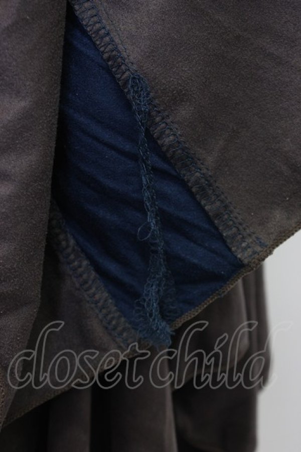 画像6: Rozen Kavalier / スエード2WAYスカート  ブルー×ブラウン T-25-12-22-033-OO-SK-SA-ZT (6)