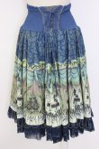 画像2: Ozz Croce / Tea Partyスカート  ブルー T-25-12-22-034-OO-SK-SA-ZT (2)
