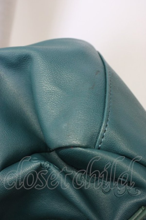 画像5: axes femme / 鍵チェーンローズ型押しバッグ  グリーン T-25-12-22-041-AX-BG-SA-ZT (5)