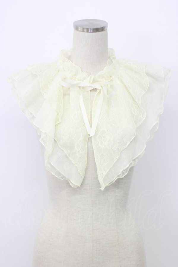 画像1: axes femme / レースつけ襟  アイボリー T-25-12-22-042-AX-ZA-SA-ZT (1)