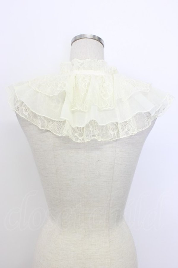 画像2: axes femme / レースつけ襟  アイボリー T-25-12-22-042-AX-ZA-SA-ZT (2)