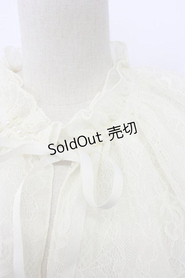 画像3: axes femme / レースつけ襟  アイボリー T-25-12-22-042-AX-ZA-SA-ZT450 (3)