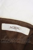 画像7: INGEBORG / セーラー襟Tシャツ  ブラウン T-25-12-22-007-LO-TS-SA-ZT (7)