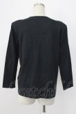 画像2: INGEBORG / ロゴ&リボンTシャツ  ブラック T-25-12-22-015-LO-TS-SA-ZT (2)