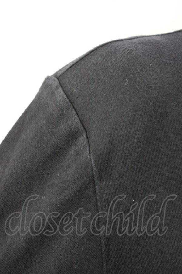 画像5: INGEBORG / ロゴ&リボンTシャツ  ブラック T-25-12-22-015-LO-TS-SA-ZT (5)