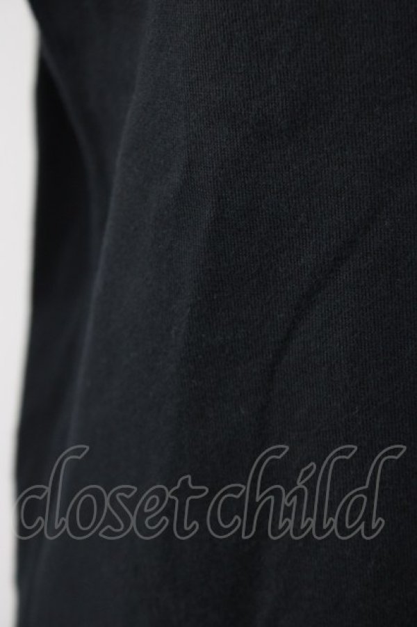 画像5: INGEBORG / フラワープリント長袖Tシャツ  ブラック T-25-12-22-016-LO-TS-SA-ZT (5)