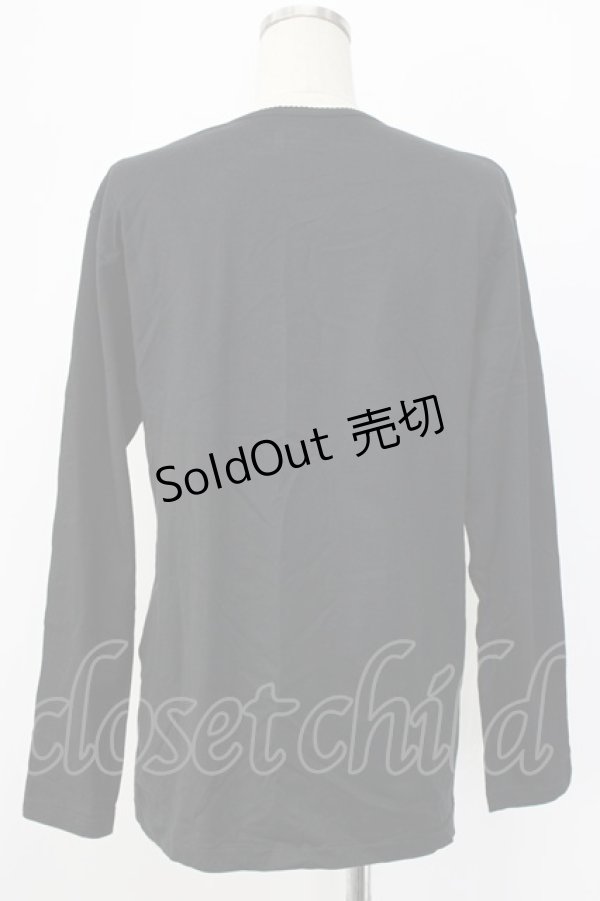 画像2: WONDERFUL WORLD / リボン&クローバTシャツ  ブラック T-25-12-22-018-LO-TS-SA-ZT530 (2)