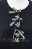 画像3: WONDERFUL WORLD / リボン&クローバTシャツ  ブラック T-25-12-22-018-LO-TS-SA-ZT (3)