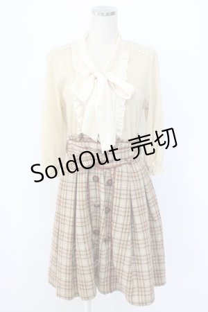 画像: axes femme / カットソードッキングOP M ベージュ T-25-12-22-020-AX-OP-SA-ZT